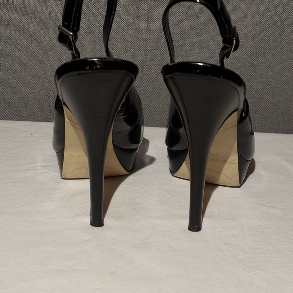 Enzo Angiolini platform Slingback 5 inch heels 8.5 - Picture 4 of 9
